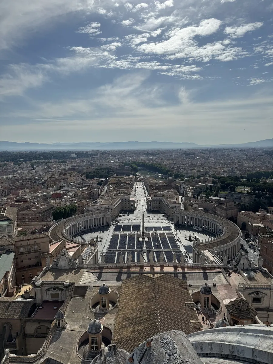 Day 2, 09:03, Dome climb and rooftop