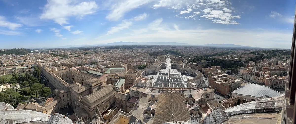 Day 2, 09:08, Dome climb and rooftop