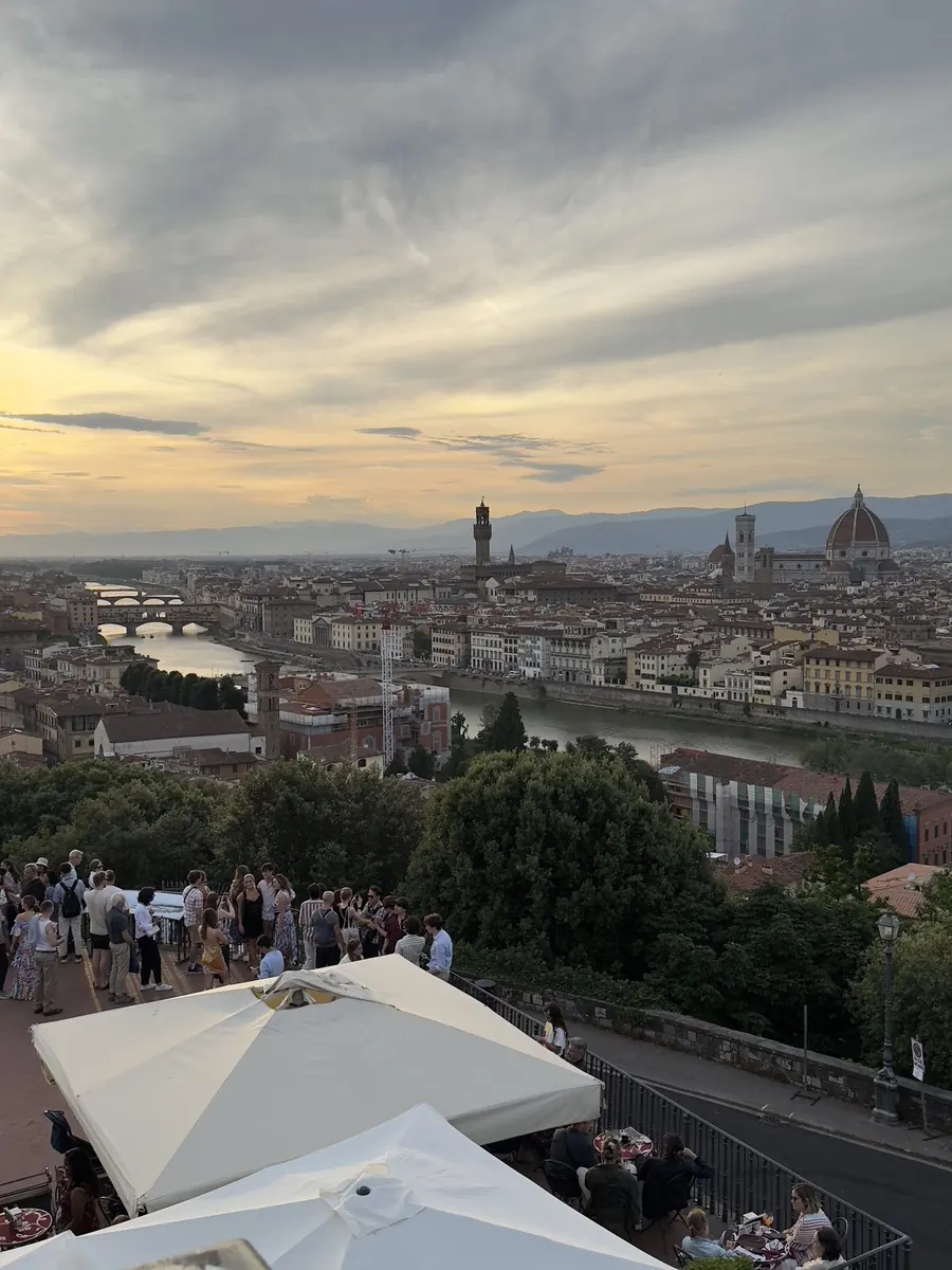 Day 4, 19:56, Piazzale Michelangelo